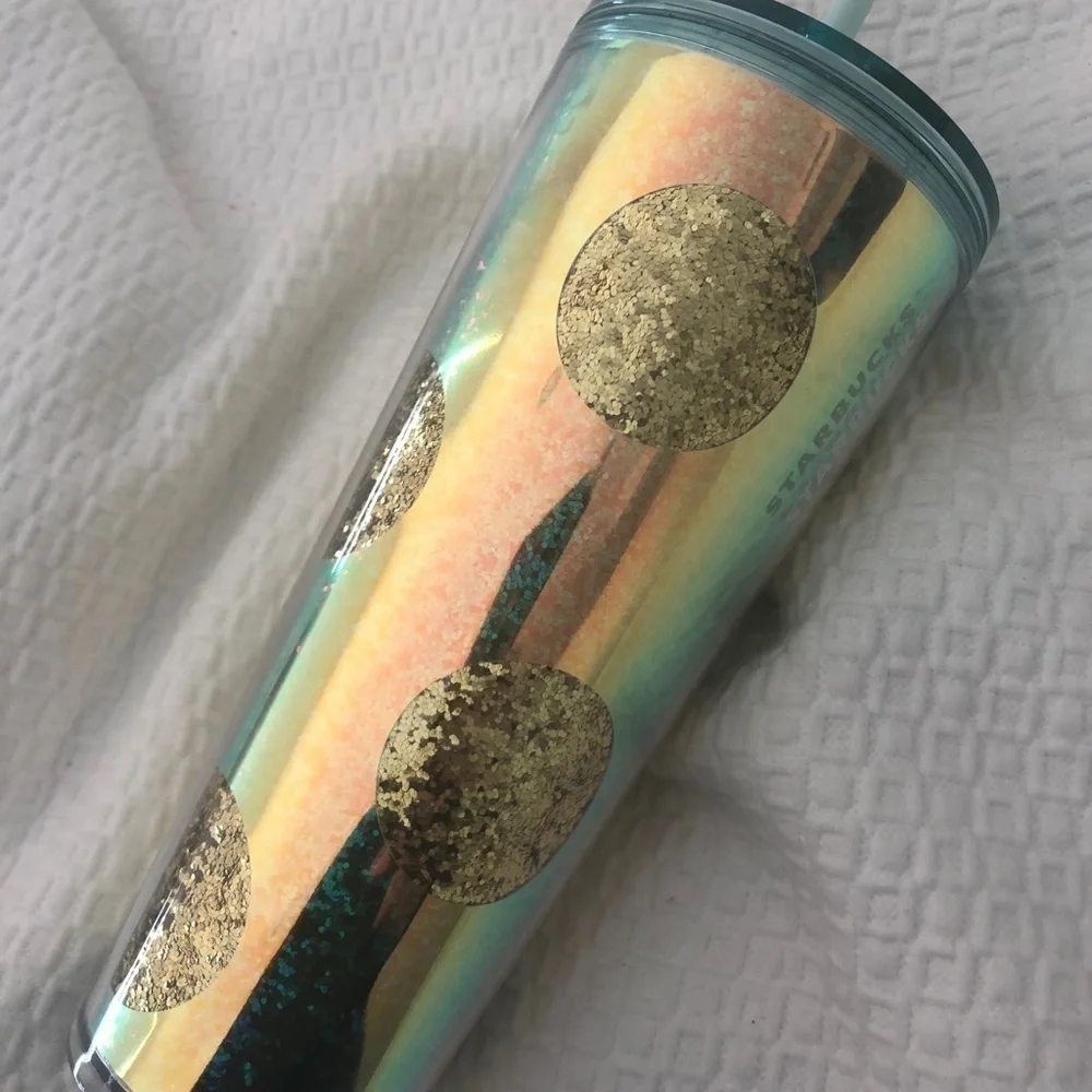 Starbucks Holographic Gliter Tumbler